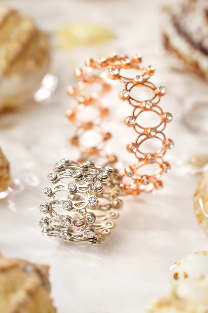 Sterling Silver Convertible Ring-to-Bracelet